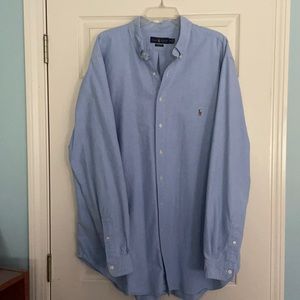 Ralph Lauren Big and Tall button down oxford shirt
